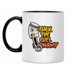 Кружка двухцветная