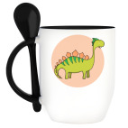 Кружка с ложкой