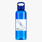 Прозрачная спортивная бутылка