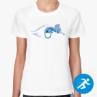 Женская спортивная футболка