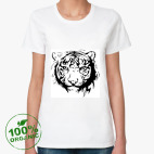 Женская футболка органик