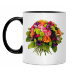 Кружка двухцветная