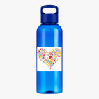 Прозрачная спортивная бутылка