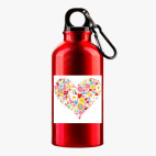 Металлическая бутылка 400 мл UV-DTF