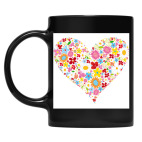 Кружка цветная UV-DTF