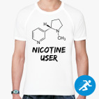 Мужская спортивная футболка