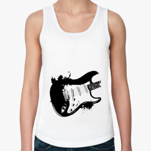 Женская майка Электрогитара