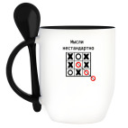 Кружка с ложкой