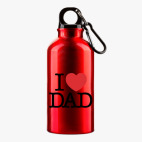 Металлическая бутылка 400 мл UV-DTF