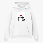 Толстовка худи оверсайз