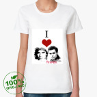 Женская футболка органик