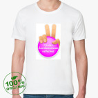 Мужская футболка органик