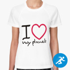 Женская спортивная футболка