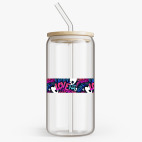 Банка с бамбуковой крышкой