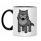 Кружка двухцветная