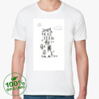 Мужская футболка органик