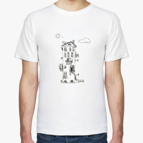 Футболка с принтом Последнее лето в России