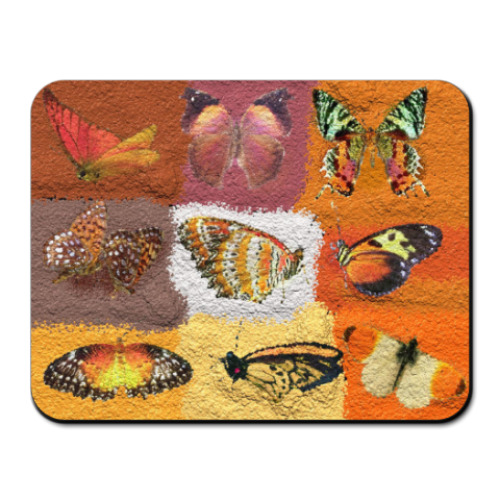 Коврик для мыши с принтом  Бабочки