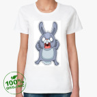 Женская футболка органик