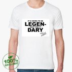 Мужская футболка органик