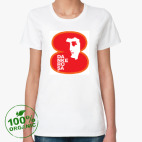 Женская футболка органик