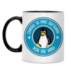 Кружка двухцветная