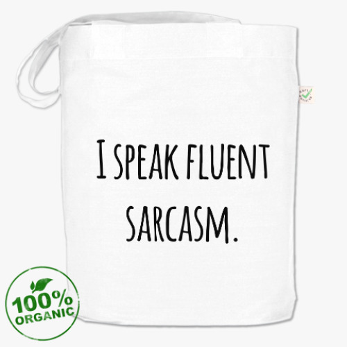 Сумка шоппер I speak fluent sarcasm