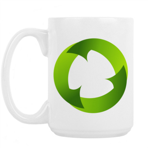 Кружка с принтом Экология
