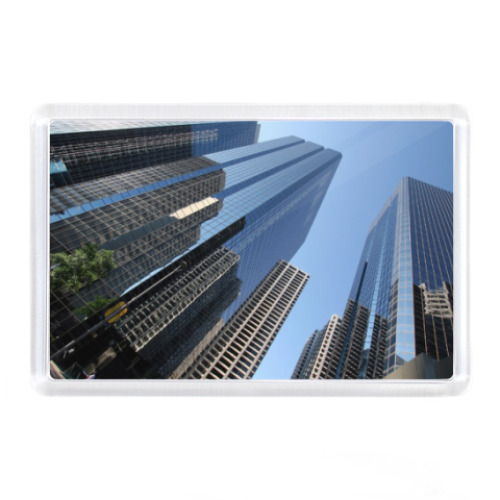 Магнит с принтом NYC, Нью Йорк