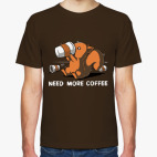 Классическая футболка Squirrel &amp; caffeine