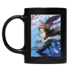 Кружка цветная UV-DTF