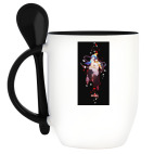 Кружка с ложкой