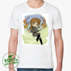 Мужская футболка органик