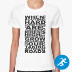 Женская спортивная футболка