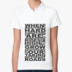 Женская рубашка поло