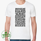 Мужская футболка органик