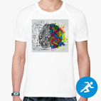 Мужская спортивная футболка