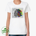 Женская футболка органик