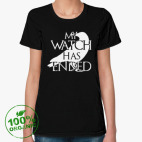 Женская футболка органик