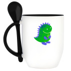 Кружка с ложкой