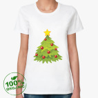 Женская футболка органик