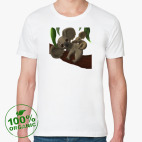 Мужская футболка органик