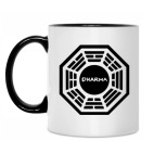 Кружка двухцветная