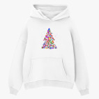 Толстовка худи оверсайз