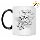 Детская раскраска Кошки мышки