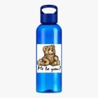 Прозрачная спортивная бутылка