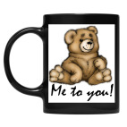 Кружка цветная UV-DTF