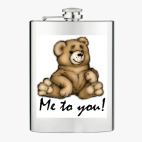 Фляжка стальная