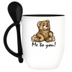 Кружка с ложкой