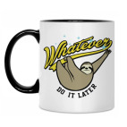 Кружка двухцветная